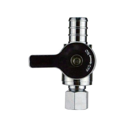 Apollo APXVS1214C Compression Straight Stop Valve, 1/2 Inch X 1/4 Inch