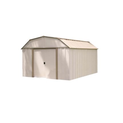 Arrow LX1014-C1 Lexington Storage Shed, Galvanized Steel
