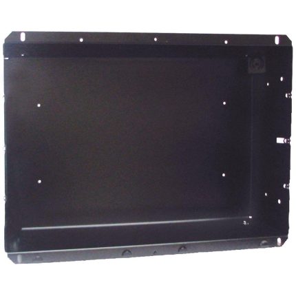 Cadet 79239 Wall Can Recess Mount, Black, 14-1/8 x 10 x 4