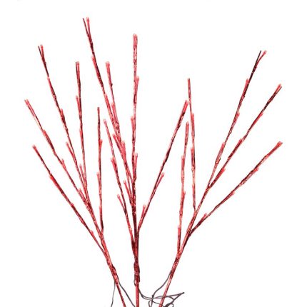 Celebrations BOTWIG50RDA LED Christmas Lighted Red Twigs, 32 Inch