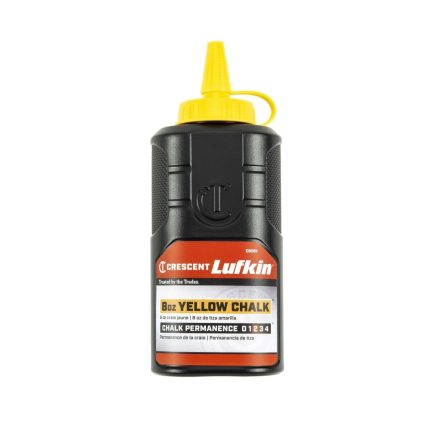 Crescent CB08Y Lufkin Chalk Refill, Yellow, 8 Oz