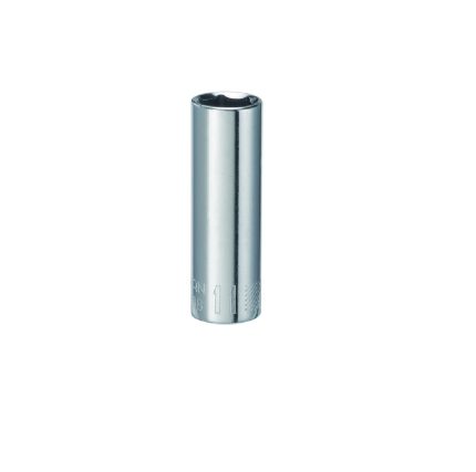 Craftsman CMMT44408 Metric Deep Socket, Polished Chrome