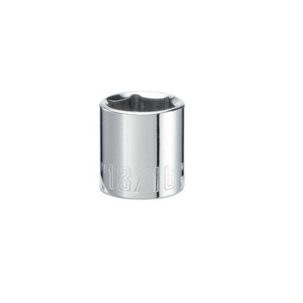 Craftsman CMMT43008 SAE 6 Point Standard Shallow Socket, 13/16 Inch