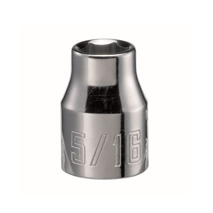 Craftsman CMMT43000 SAE 6 Point Standard Shallow Socket, 5/16 Inch x 3/8 Inch