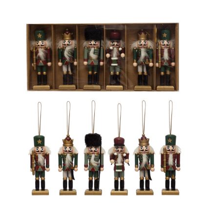 Creative Co-op XS1028 Tinsel & Trim Christmas Ornaments, Multicolored, 12.6 inches