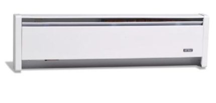 Cadet EBHN1500-8W (13166) Permanent Baseboard Heater, 208 Volt, White