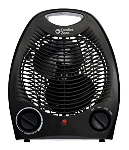 Comfort Zone CZ40BK Thermostat Electric Heater, Plastic, 1500 W