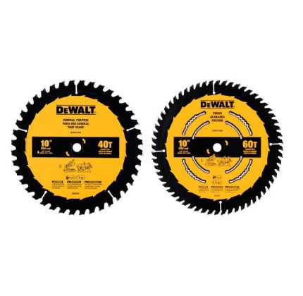 DeWalt DWA110CMB Circular Saw Blade, 40/60 Teeth