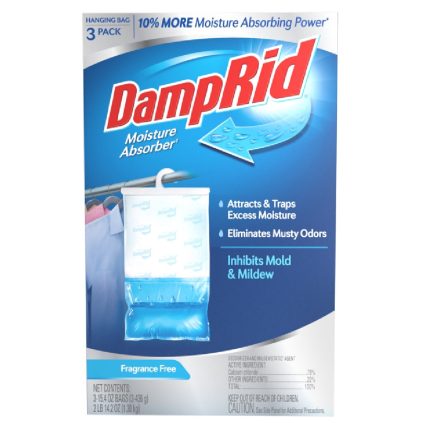 DampRid FG83FFESB Hanging Moisture Absorber, 15.4 oz