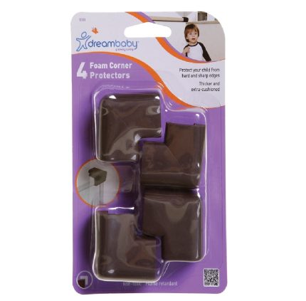 Dreambaby L1301 Corner Protector, Foam, Brown