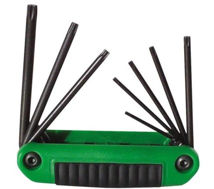 Eklind 25581 Torx Medium Key Sets, 8-In-1