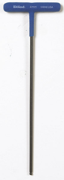 Eklind 64840 Power T-Ball Hex Keys, 4 mm, 9