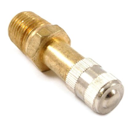 Forney 75543 Schraeder Compatible Air Tank Valve, 1/8 Mnpt
