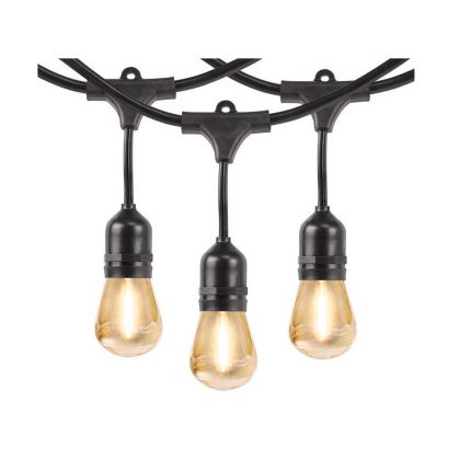 Feit Electric SL20/10/SOL/V1 LED Solar String Light Set, 120 Volt