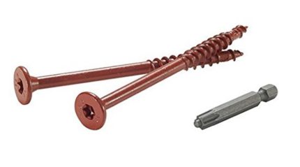 FastenMaster FMFL312-50 FlatLOK Structural Wood Screws, 3-1/2, 50/Pack