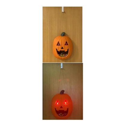 Fun World 91795TP Lite Up Jolly Jack Candy Dispenser Halloween Decor