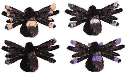 Fun World 9897 Halloween Posable Hairy Spider, 30