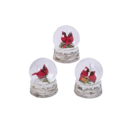 Gerson 2488190 Water Globe Christmas Decor, Multicolored