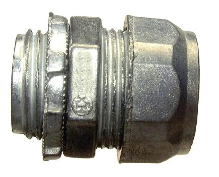 Halex 20210/22210 EMT Compression Connector, 1/2 Inch, Zinc