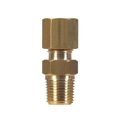 Homeplus+ 6JC120110701021 Compression Connector, Brass