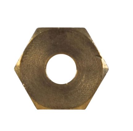Homeplus+ 6JC124901511081 Compression Nut, Brass, Yellow