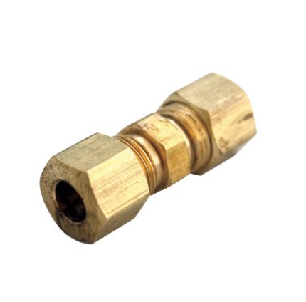 Homeplus+ 6JC120110701045 Compression Union, Yellow Brass