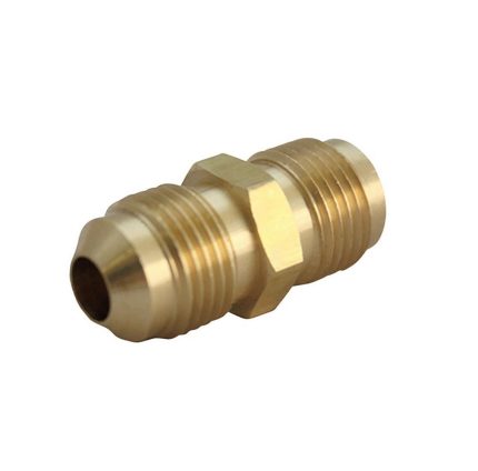 Homeplus+ 6JC120110701094 Flare Union, Yellow Brass