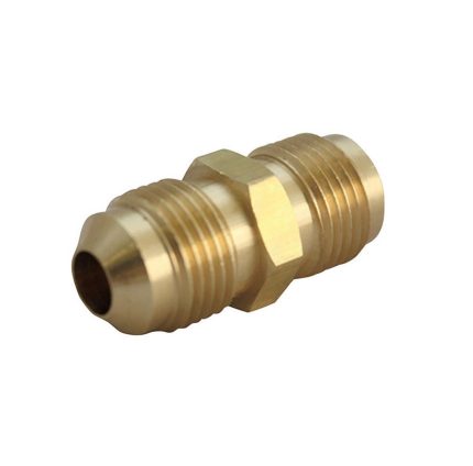 Homeplus+ 6JC120110701095 Flare Union, Yellow Brass