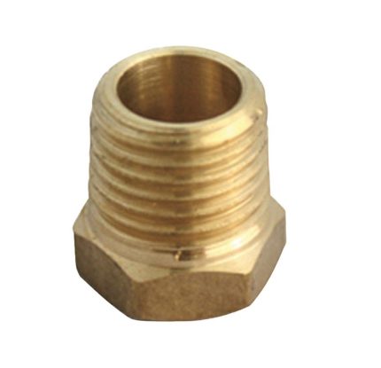 Homeplus+ 6JC125110701026 Hex Bushing, Brass