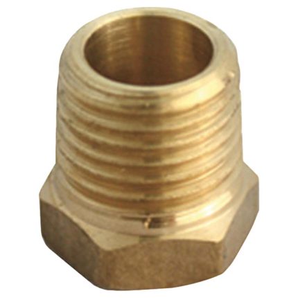 Homeplus+ 6JC125110701020 Hex Bushing, 3/8 Inch x 1/8 Inch