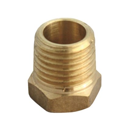 Homeplus+ 6JC125110701022 Hex Bushing, Brass