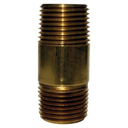 Homeplus+ 6JC126300201015 Nipple, 1/8 Inch x 3-1/2 Inch
