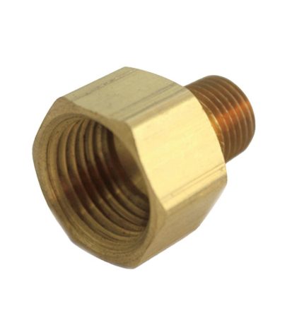 Homeplus+ 6JC120810701038 Reducing Coupling, Brass