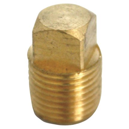 Homeplus+ 6JC120810701015 Square Head Cored Plug, 3/4 Inch