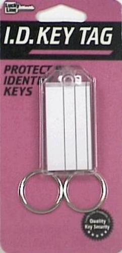 Hy-Ko KC142 Key Tag W/Ring Cd/2
