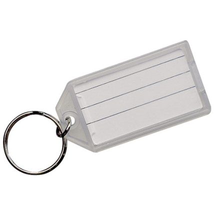 Hy-Ko KC143-CLIP Steel Id Key Tag 1-1/8 X 2-1/4