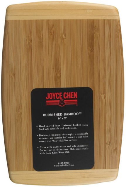 Joyce Chen 34-0002 Cutting Board Bamboo, 6 x 9