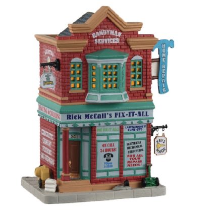 Lemax 15781 Rick McCall's Fix-It-All Figurine