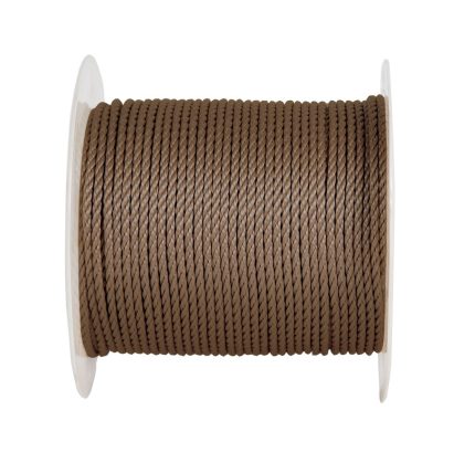 Lehigh 5010845 Twisted 3 Strand Rope, 1/4 Inch x 600 Feet