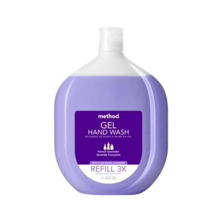 Method 328115 Lavender Scent Gel Hand Wash Refill, 34 OZ