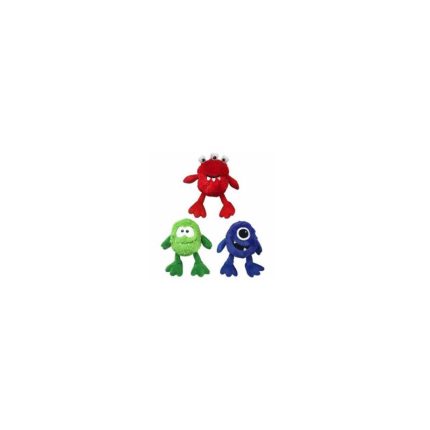 Multipet Assorted 44211 Mini Monsters Dog Toy, Assorted Colors, 5 inches