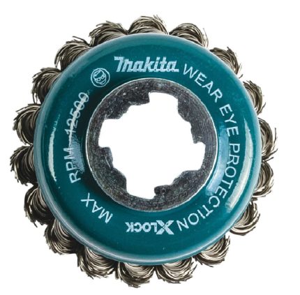 Makita D-72578 X-LOCK Wire Cup Brush, Stainless Steel