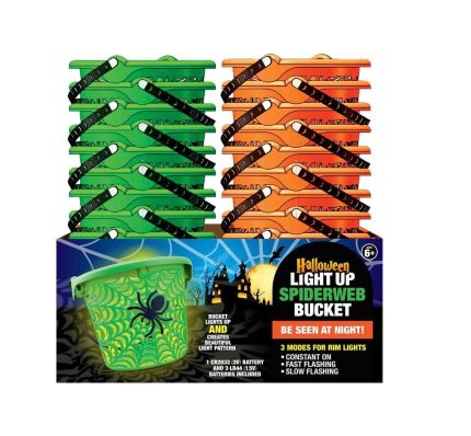 Magic Seasons 768176 Halloween Bucket, Plastic