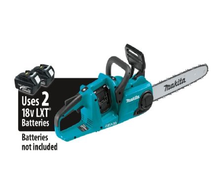 Makita XCU03Z Cordless Chain Saw, Lithium-Ion Battery