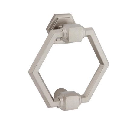 National Hardware N336-707 Powell Door Knocker, Satin Nickel