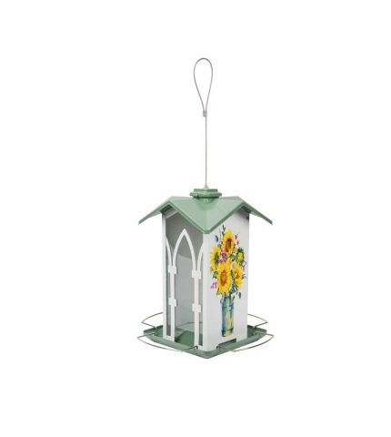 Natures Way GAZ-H1 Country Cottage Gazebo Bird Feeder, 4 Ports