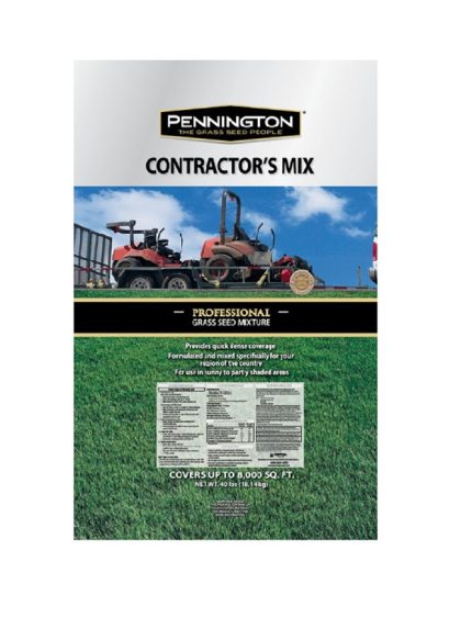 Pennington 100520262 Central Contractors Seed Mix, 40 Lb