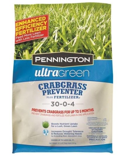 Pennington 100519559 Ultragreen Crabgrass Preventer Plus Lawn Fertilizer