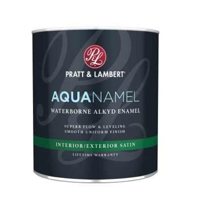 Pratt & Lambert Z0782 Aquanamel Enamel, 1 Quart