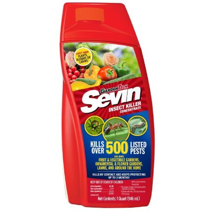 Sevin 100530123 GardenTech Insect Killer Concentrate, 1 Quart